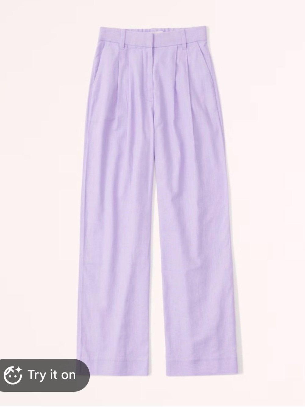 Abercrombie & fitch linen blend trousers size medium